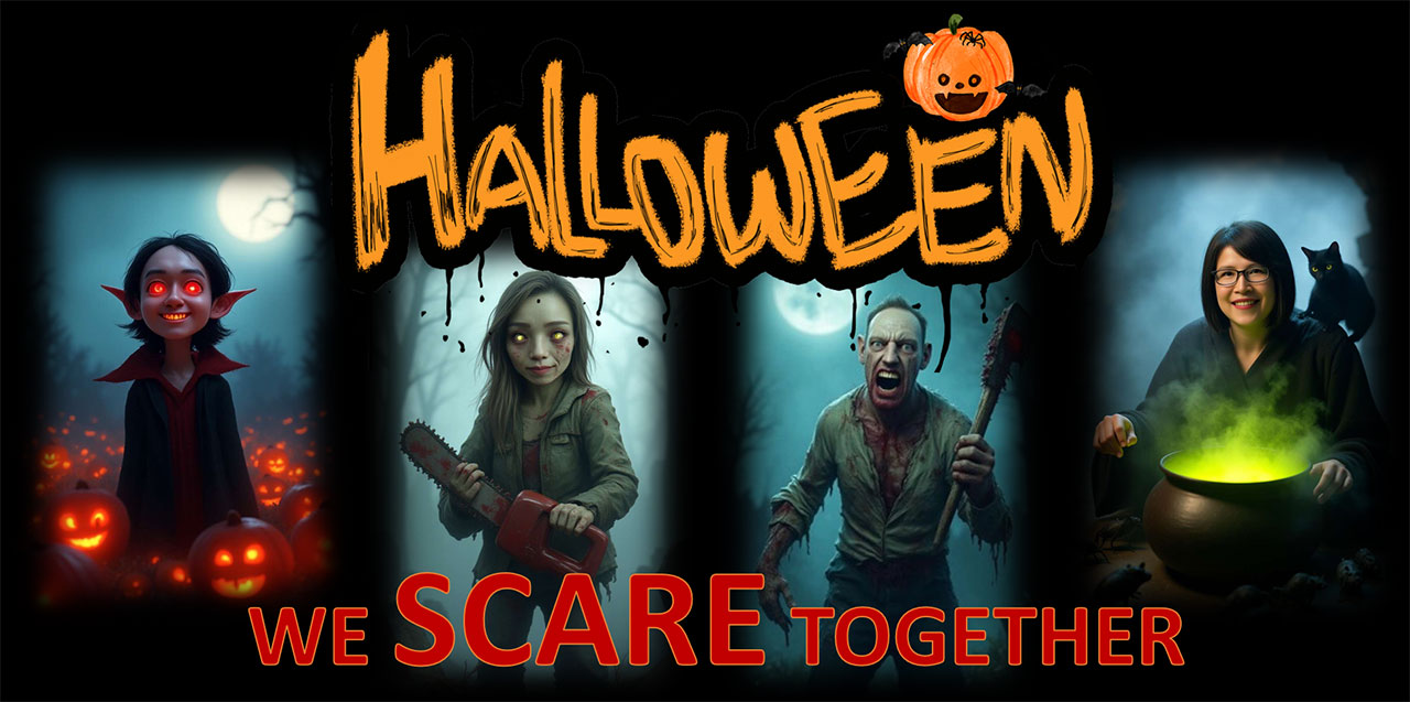 We Scare Together！